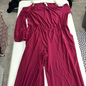 1XP magenta jumpsuit